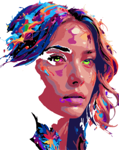 Visage de femme prêt à être sublimé