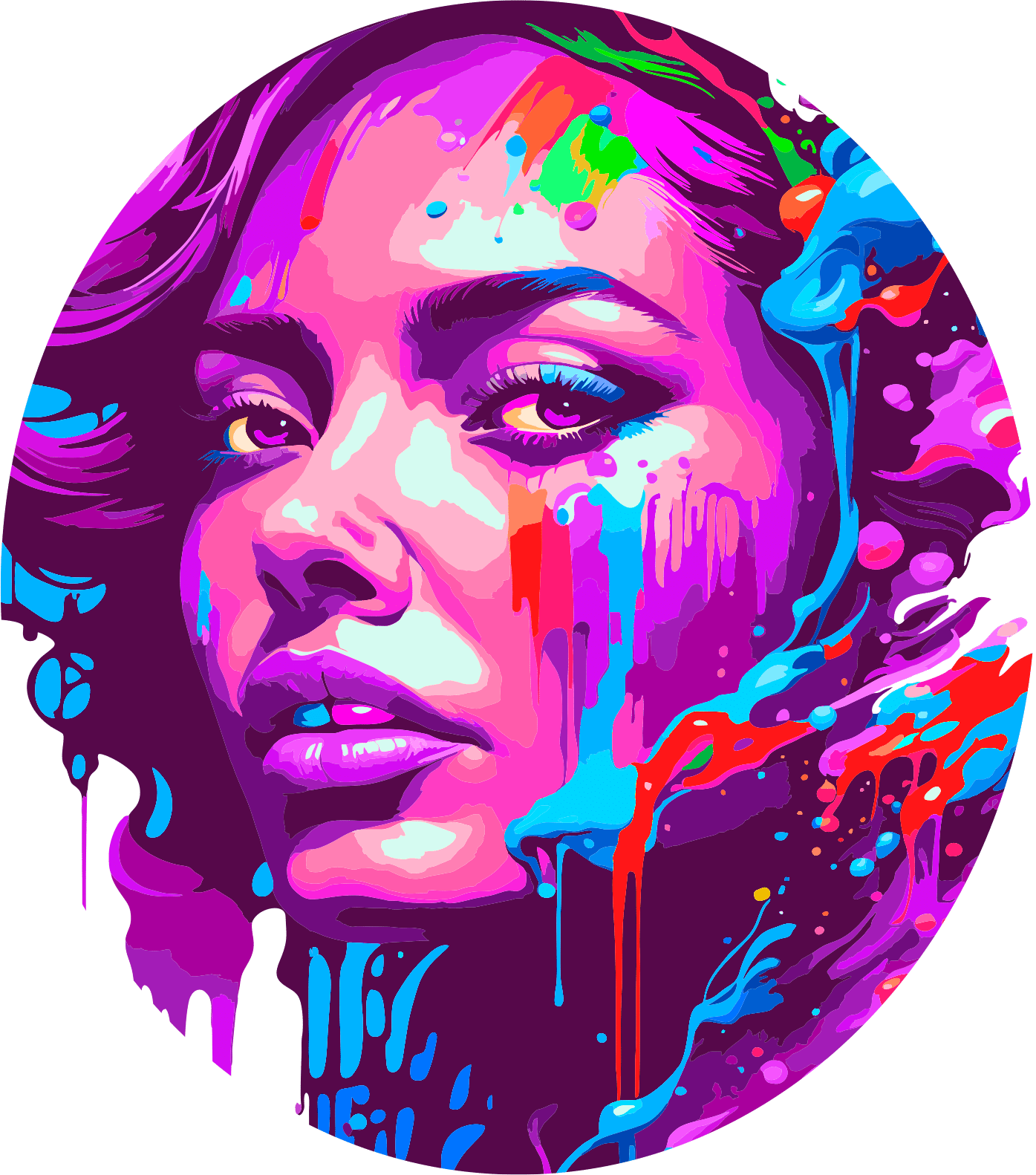 Visage de femme prêt à être sublimé