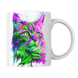 Mug et chat en sublimation