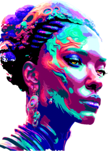 Visage de femme No3